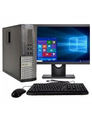 Refurbished 1 Ultra Fast Dell Full Set Pc i5/ 22"/ 8GB RAM/ 256GB SSD/ 22" Monitor/ Wifi+Warranty