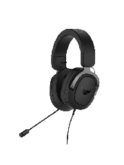 Asus TUF Gaming H3 7.1 Gaming Headset, 3.5mm Jack, Boom Mic, Surround Sound, Deep Bass, Fast-cooling Ear Cushions, Gun Metal