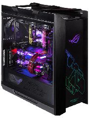 Asus ROG Strix Helios RGB Gaming Case with with Tempered Glass Windows, E-ATX, GPU Braces, USB-C, Fan/RGB Controls, Carry Handles