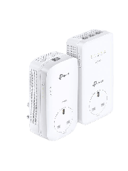 Brand New TP-LINK (TL-WPA8631P KIT) AC1200 Wireless Dual Band Powerline Adapter Kit/ AV2 1300/ AC Pass Through/ 3-Port