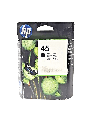 Brand New Genuine HP 45 Black Ink Cartridge 51645A