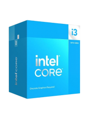 Intel Core i3-14100F CPU, 1700, Up to 4.7GHz, Quad Core, 60W (110W Turbo), 10nm, 12MB Cache, Raptor Lake Refresh, No Graphics