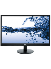 Brand New AOC e2270Swdn 21.5-inch Widescreen TN LED Monitor - Black (1920x1080/5ms/VGA/DVI)