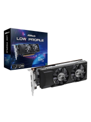 Asrock Intel Arc A380 Low Profile 6GB, 6GB DDR6, HDMI, DP, 2000MHz Clock, 0dB Cooling