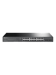 Refurbished JetStream 24-Port/ Gigabit Smart PoE+ Switch with 4 SFP Slots