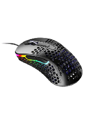 Brand New Xtrfy M4 RGB Wired Optical Gaming Mouse/USB/400-16000 DPI/Omron Switches/125-1000 Hz/Adjustable RGB/Black