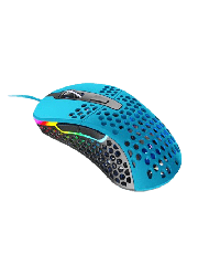 Brand New Xtrfy M4 RGB Wired Optical Gaming Mouse/USB/400-16000 DPI/Omron Switches/125-1000 Hz/Adjustable RGB/Blue