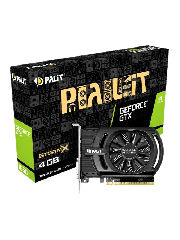 Palit GTX1650 StormX, 4GB DDR5, DVI, HDMI, 1665MHz Clock, Compact Design