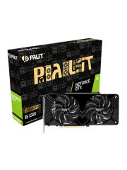 Palit GTX1660 SUPER GamingPro, 6GB DDR6, DVI, HDMI, DP, 1785MHz Clock, *No LED Lighting*