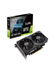 Asus DUAL RTX3050 OC, PCIe4, 8GB DDR6, HDMI, 3 DP, 1852MHz Clock, RGB Lighting, Overclocked