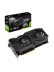 Asus DUAL RTX3070 V2 OC, PCIe4, 8GB DDR6X, 2 HDMI, 3 DP, 1800MHz Clock, RGB Lighting, Overclocked, LHR