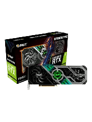 Palit RTX3080 GamingPro V1, PCIe4, 10GB DDR6X, HDMI, 3 DP, 1710MHz Clock, RGB Lighting, LHR