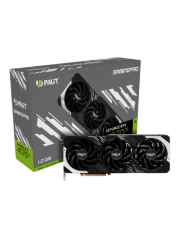 Palit RTX4070 Ti GamingPro, PCIe4, 12GB DDR6X, HDMI, 3 DP, 2610MHz Clock, RGB Lighting