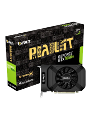 Palit GTX1050 Ti StormX, 4GB DDR5, PCIe3, DVI, HDMI, DP, Compact