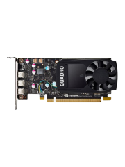 PNY Quadro P400 V2 Professional Graphics Card, 2GB DDR5, 256 Cores, 3 miniDP 1.4 Low Profile (Bracket Included)