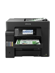 Epson EcoTank ET-5800 4-in-1 Wireless/USB High Performance Inkjet Printer, Automatic Duplex Printing, LCD Screen