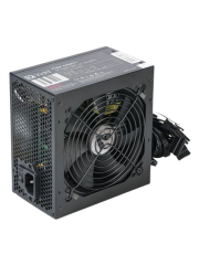 Vida Lite 500W ATX PSU, Fluid Dynamic Ultra-Quiet Fan, Flat Black Cables, Power Lead Not Included, Black