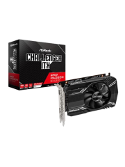 Asrock RX6400 Challenger ITX, 4GB DDR6, PCIe4, HDMI, DP, 2321MHz Clock, AMD RDNA 2, 0dB Cooling, Compact Design