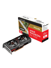 Sapphire PULSE RX7600, 8GB DDR6, PCIe4, HDMI, 3 DP, 2755MHz Clock