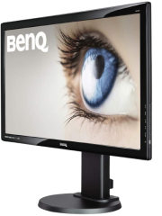 Refurbished BenQ GL2450HT/ Black 24"/ 16:9 LCD Monitor/ D-Sub DVI-D/ Grade A