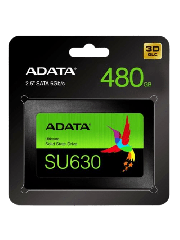 ADATA 480GB Ultimate SU630 SSD, 2.5", SATA3, 7mm , 3D QLC NAND, R/W 520/450 MB/s, 65K IOPS