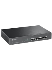 TP-Link (TL-SG1008MP) 8-Port Gigabit Unmanaged Desktop/Rackmount Switch, 8-Port PoE+, Metal