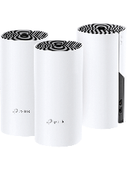 TP-Link (DECO M4) Whole-Home Mesh Wi-Fi System, 3 Pack, Dual Band AC1200, 2 x LAN on each Unit