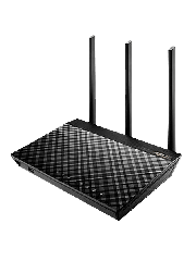 Asus (RT-AC66U B1) AC1750 (450+1300) Wireless Dual Band GB Cable Router, USB 3.0, Fixed Antennas
