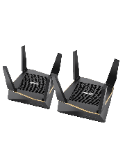 Asus (RT-AX92U) AiMesh WiFi System, AX6100 (400+867+4804) Tri-Band, 802.11ax, AiProtection Pro, Flexible SSID