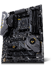 Asus TUF GAMING X570-PLUS (Wi-Fi), AMD X570, AM4, ATX, 4 DDR4, HDMI, DP, XFire, Wi-Fi, PCIe4, RGB Lighting