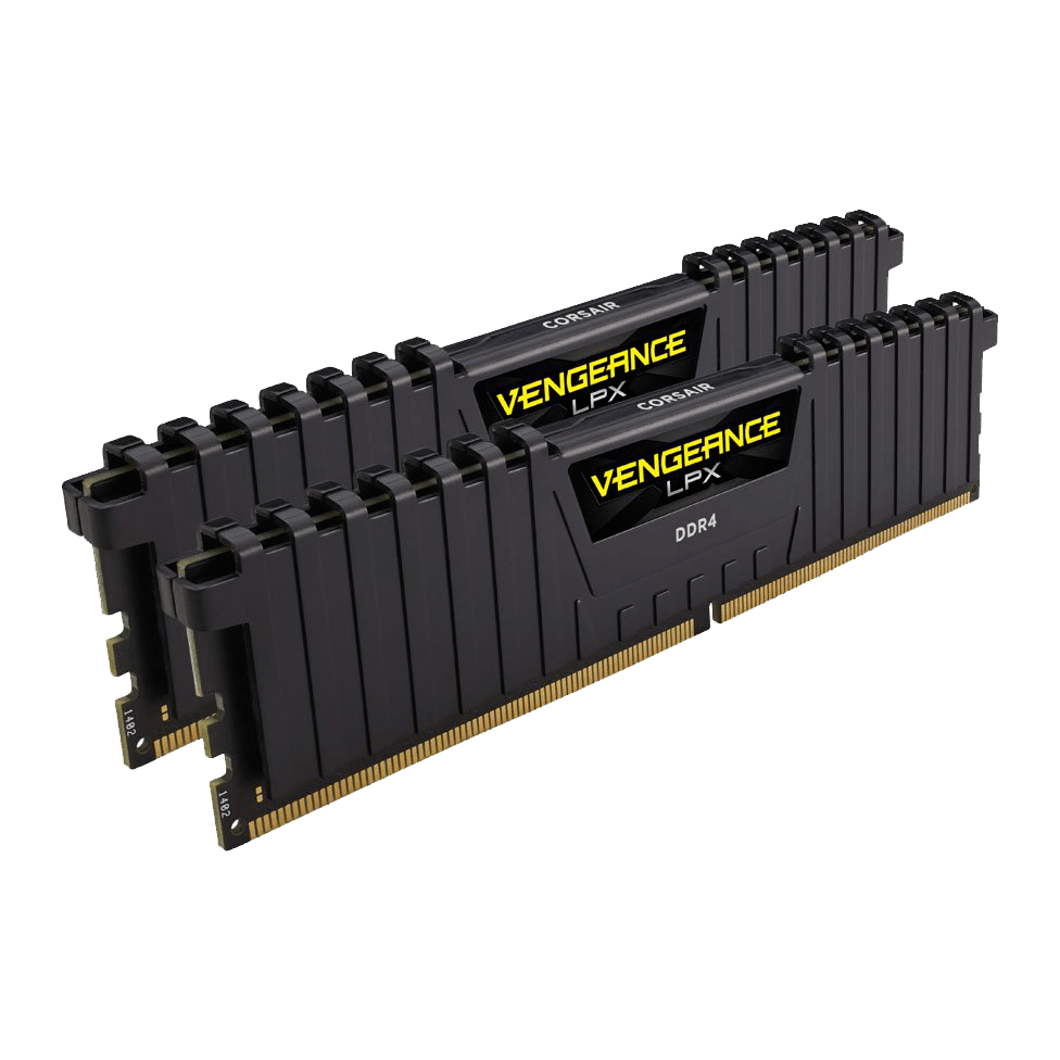 Corsair Vengeance LPX 16GB Kit (2 x 8GB), DDR4, 3200MHz (PC4-25600), CL16, XMP 2.0, Ryzen Optimised, DIMM Memory