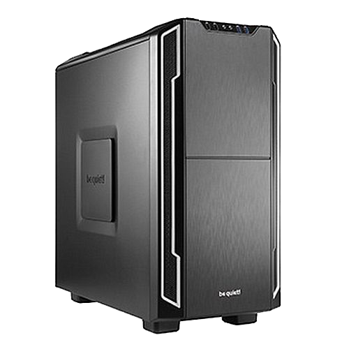 Be Quiet! Silent Base 600 Gaming Case, ATX, No PSU, Tool-less, 2 x Pure Wings 2 Fans, Silver Trim
